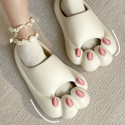 Cute Bear Claw Shape Slides