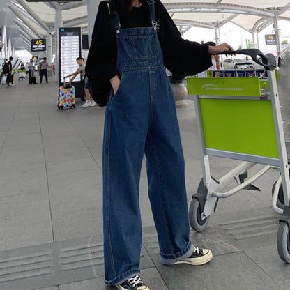 Commuter Style Denim Overalls