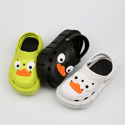 Funny Big Eyes Thick-Soled DIY Garden Clog