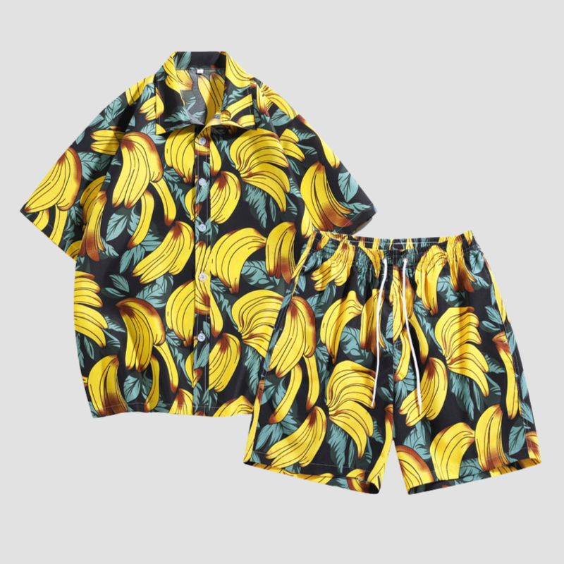 Hawaiian Summer Shirt Set