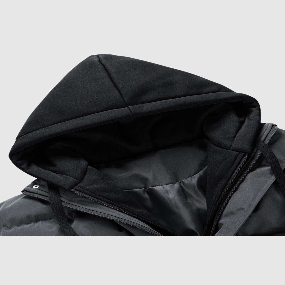 Two-in-One Hooded Puffer Jacket