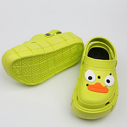 Funny Big Eyes Thick-Soled DIY Garden Clog