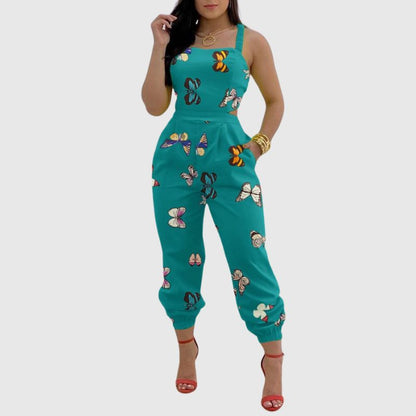 Halter Backless High Waist Jumpsuit