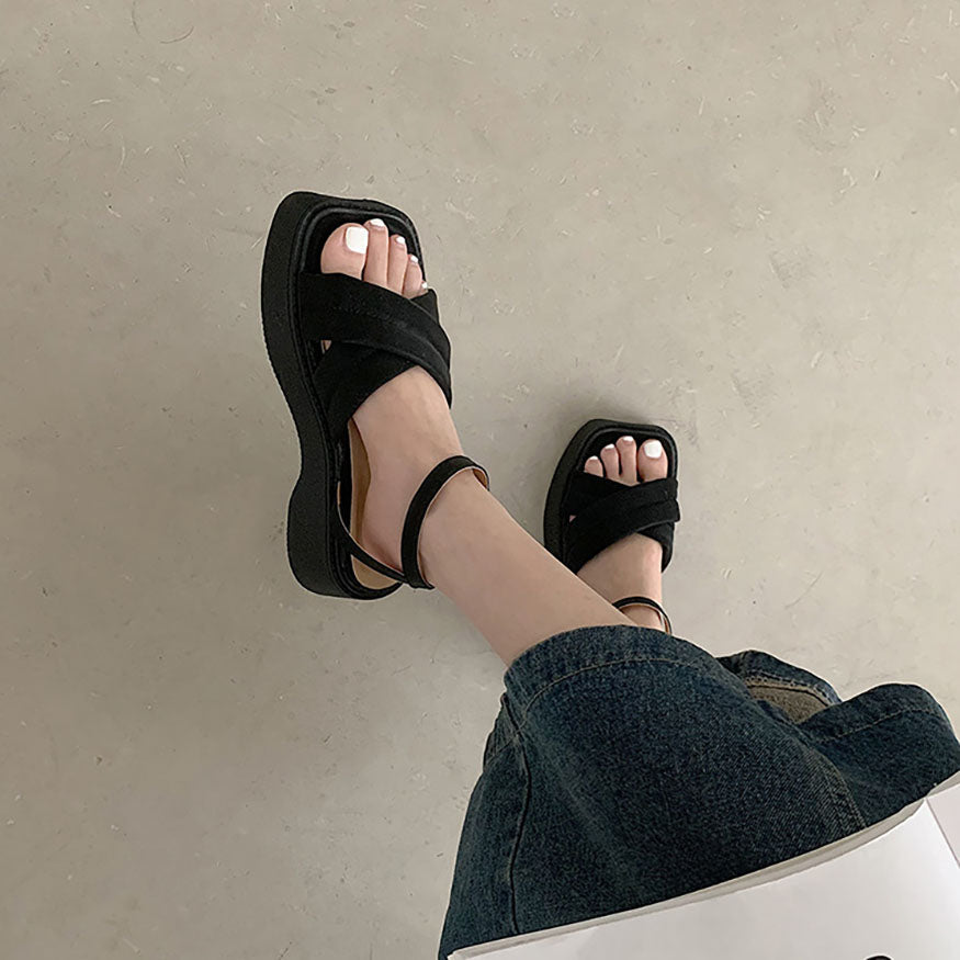 Vintage Cross Sandals