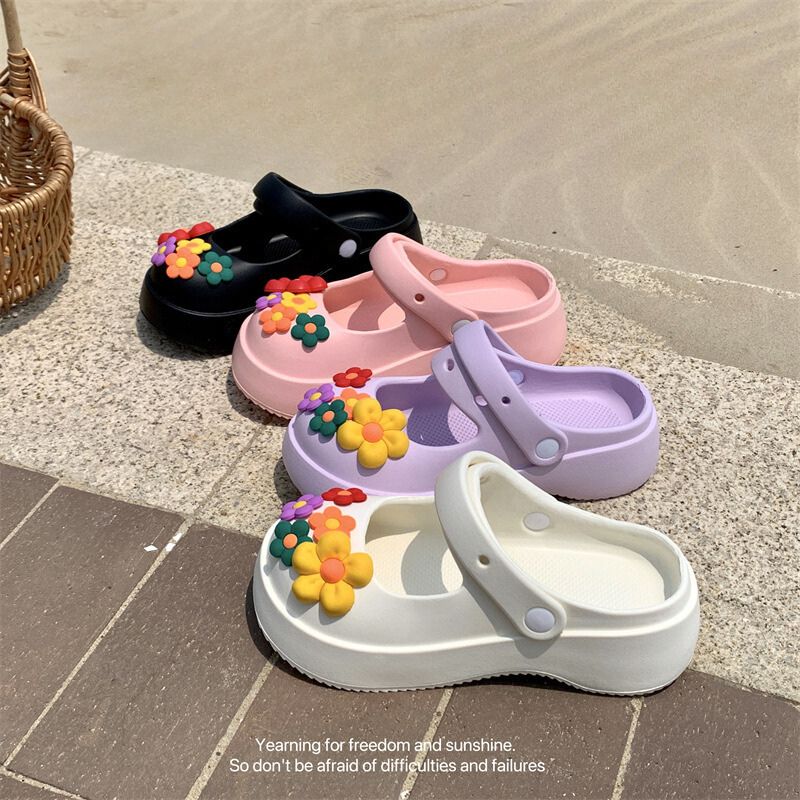 Cute Little Flower Garden Clog