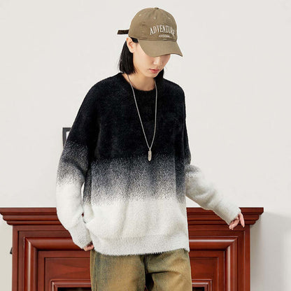 Gradient Knit Pullover