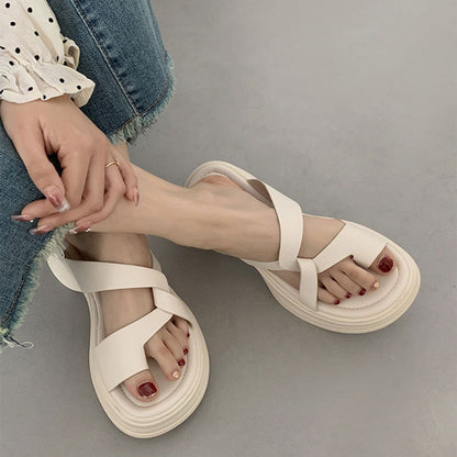 Chic Simple Twist Sandals