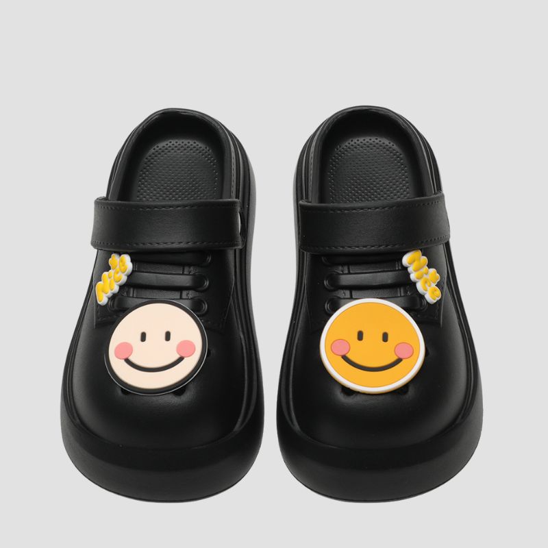 Cute Smiley Face Garden Clog