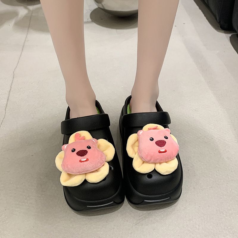 Cute Ruby Bear Garden Clog