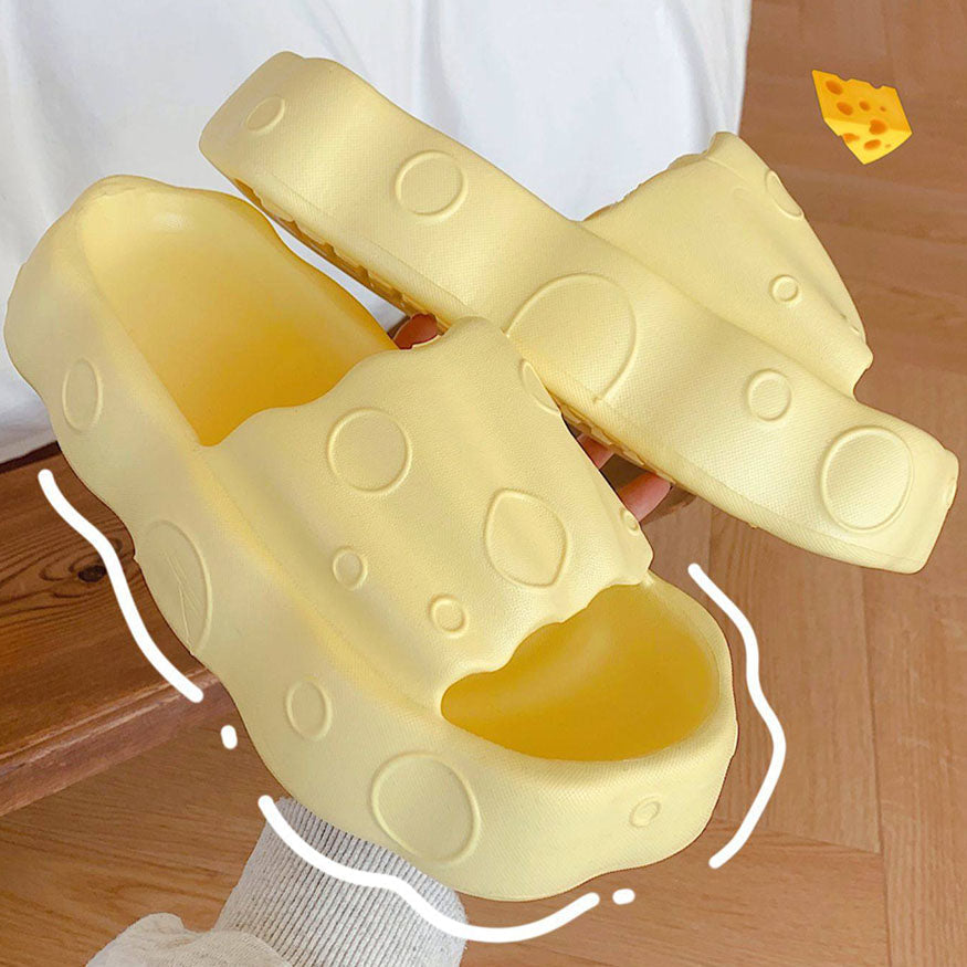 Cute Cheese Platform Slides