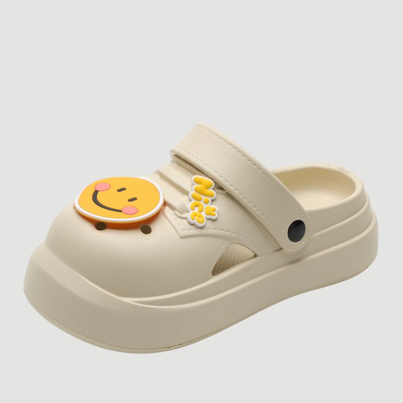 Cute Smiley Face Garden Clog