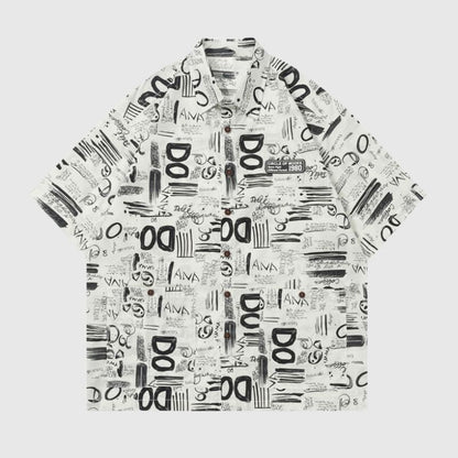 Graffiti Full Print Shirt