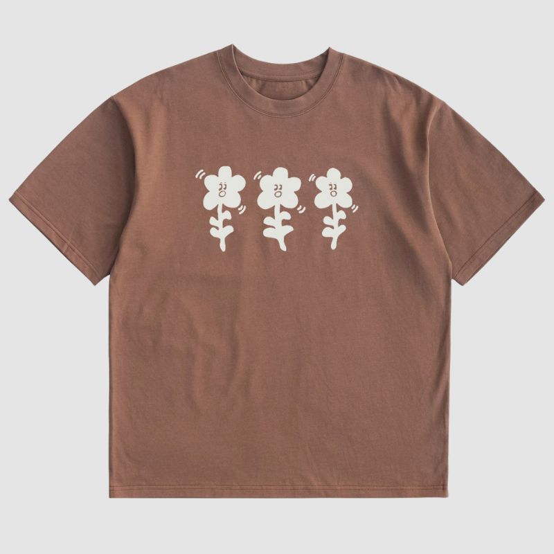 Solid Flowers Tee