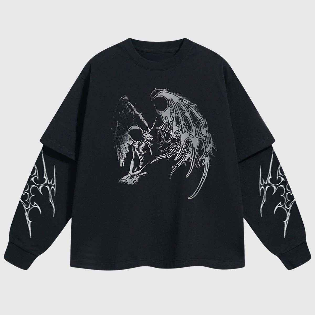 Angel and Thorn Graphic Sweatshirt