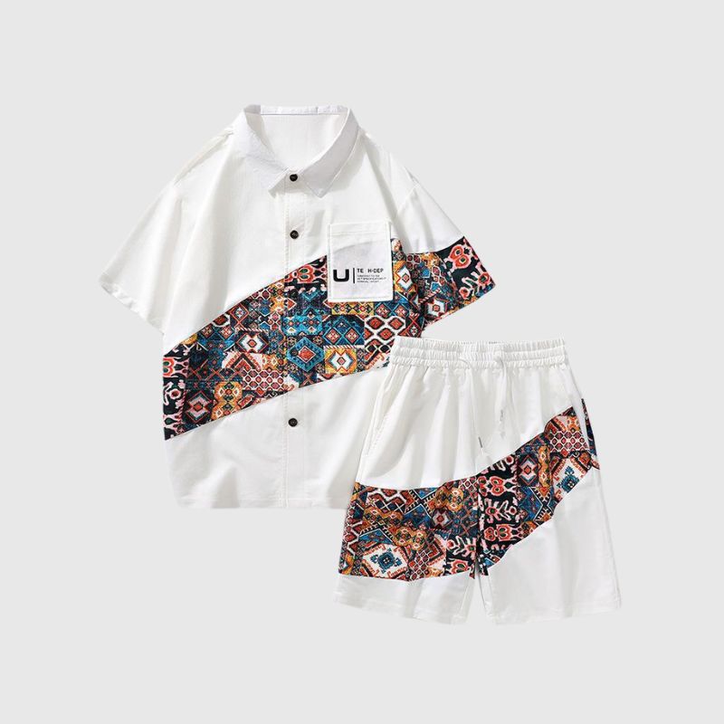 Ethnic Style Shirt Set