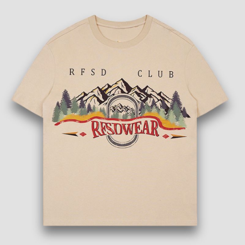 Multicolor Mountain Tee