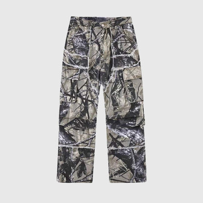 Camo Baggy Cargo Pants