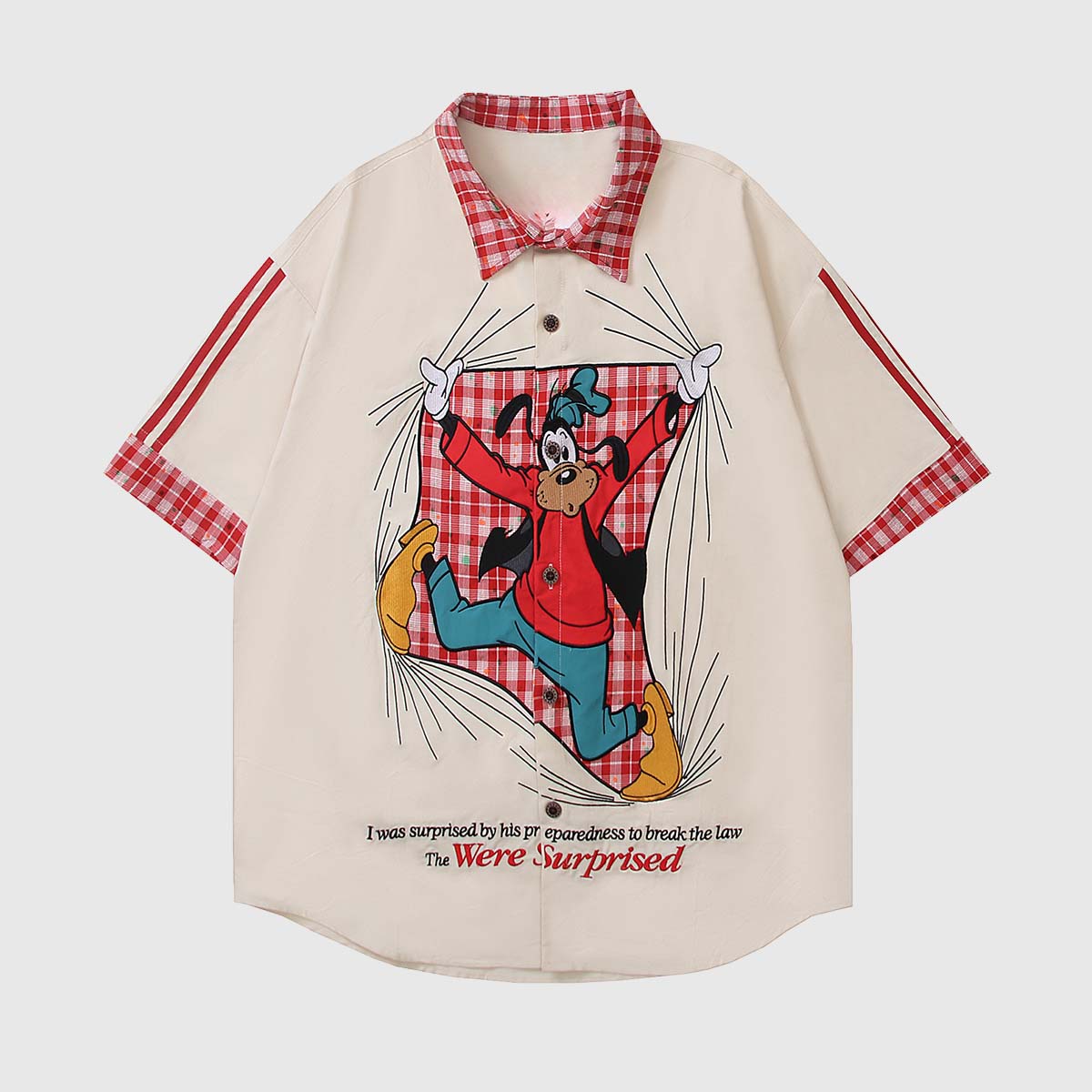 Goofy Graphic Print Shirt