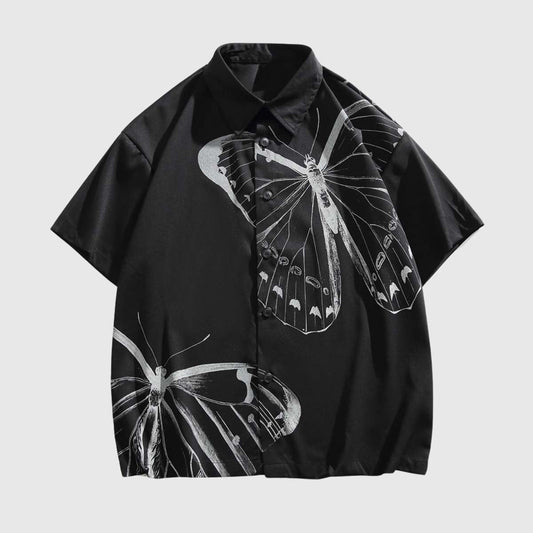 Butterfly Print Shirt