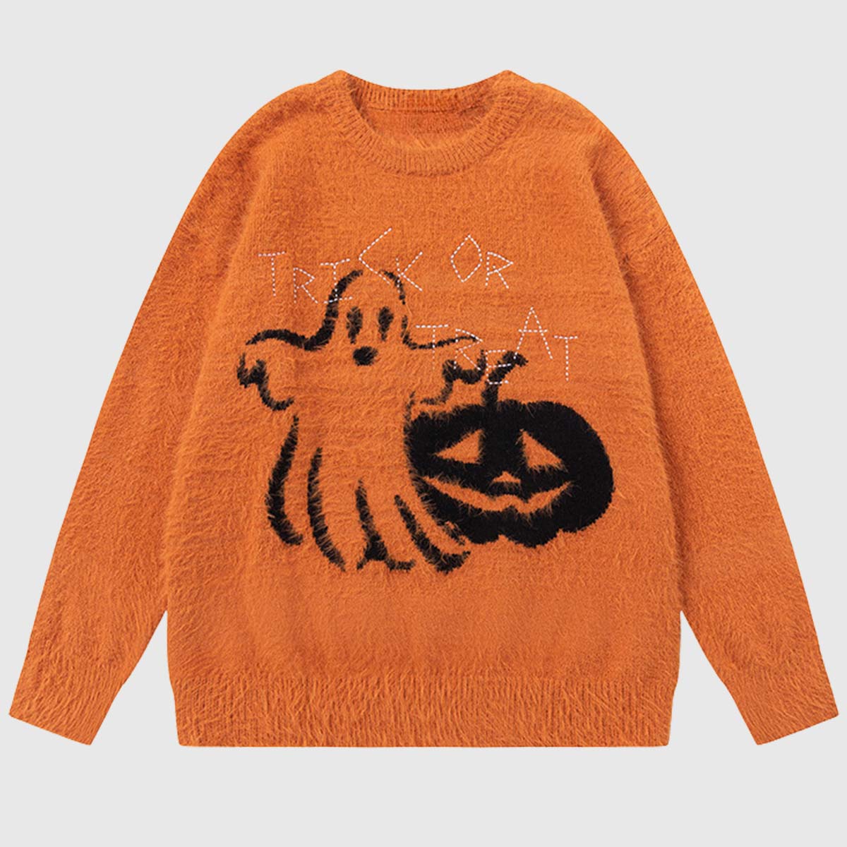 Halloween Ghost Knit Sweater