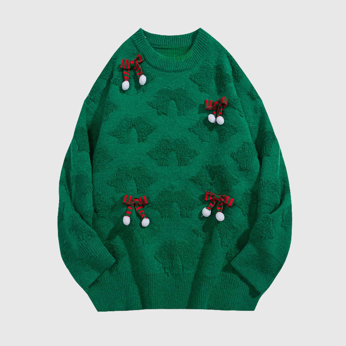 Holiday Bow Knit Sweater