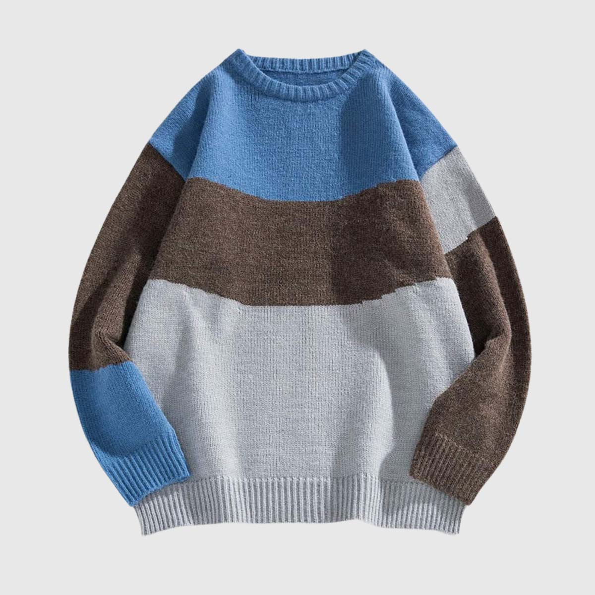 Striped Colorblock Sweater