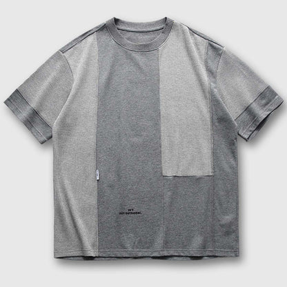 Patchwork Casual Tee