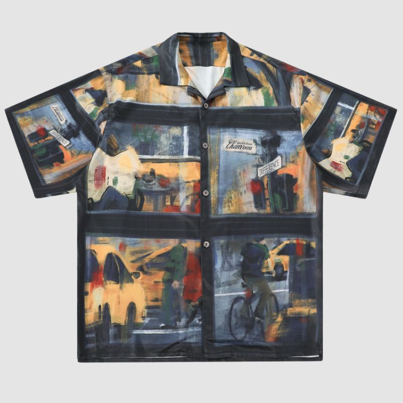 Hawaiian Oil Paint Shirts