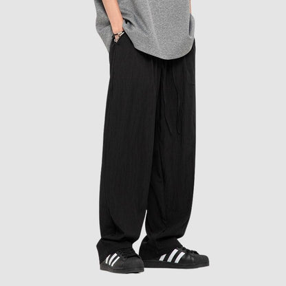 Simple Straight Leg Yamamoto Pants