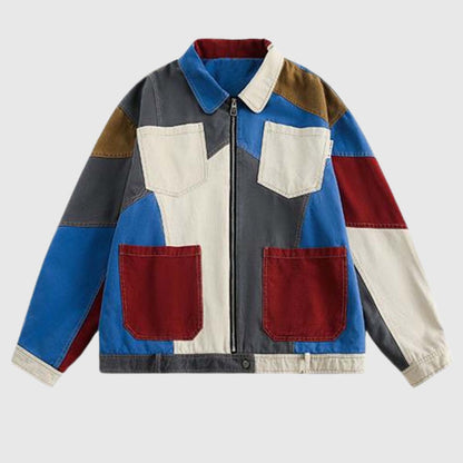 Colorblock Patchwork Jacket