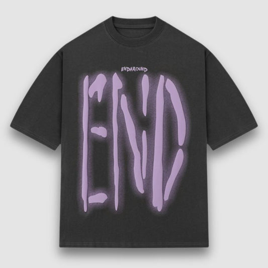 Graffiti Letter Printed Tee