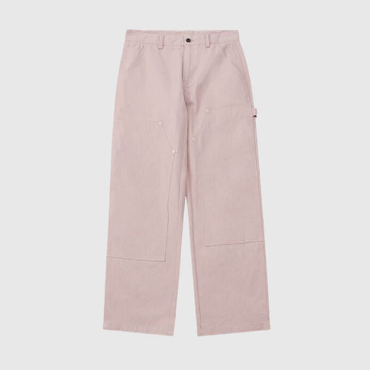 Wide Leg Solid Color Cargo Pants