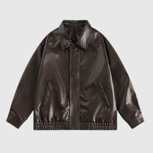 Fashionable Euro-American Loose Aviator Jacket