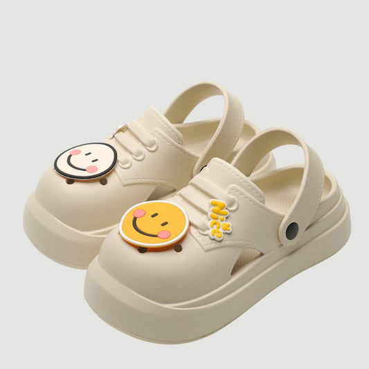 Cute Smiley Face Garden Clog