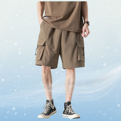 Ice Silk Cargo Shorts