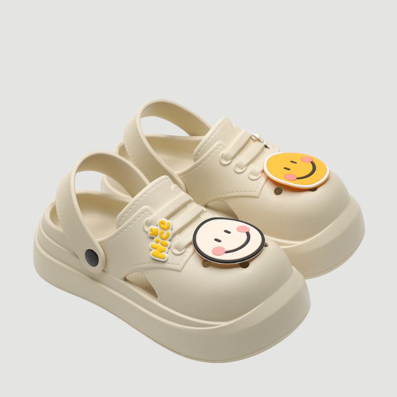 Cute Smiley Face Garden Clog