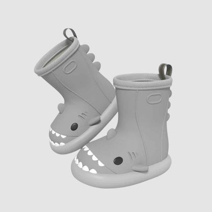 Cartoon Shark Rain Boots