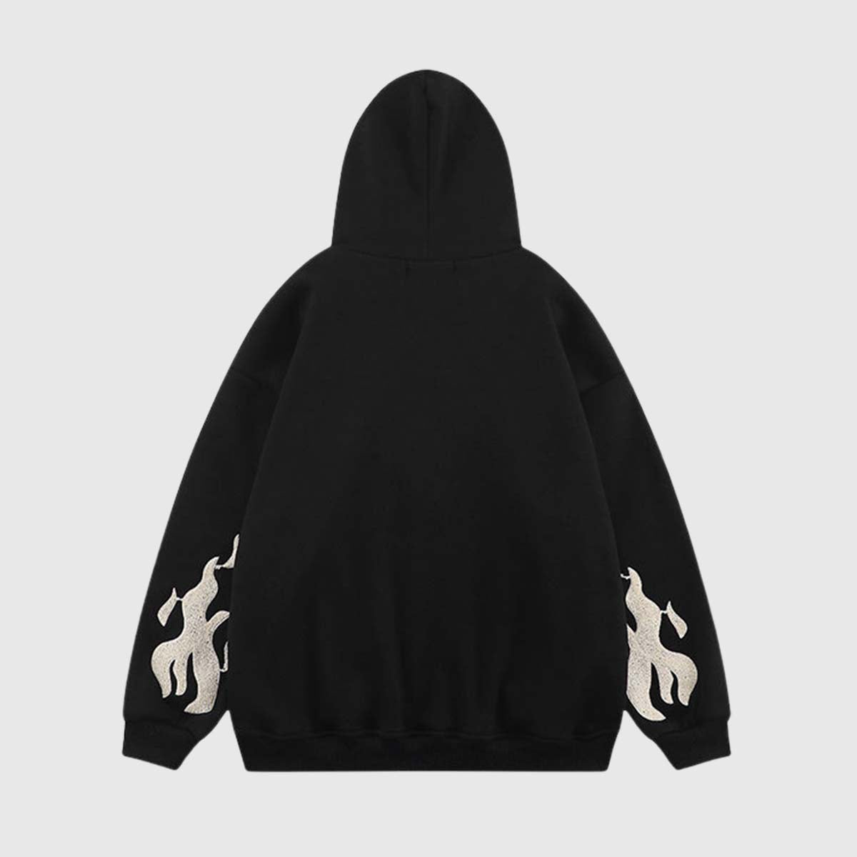 Cross Embroidery Hoodie