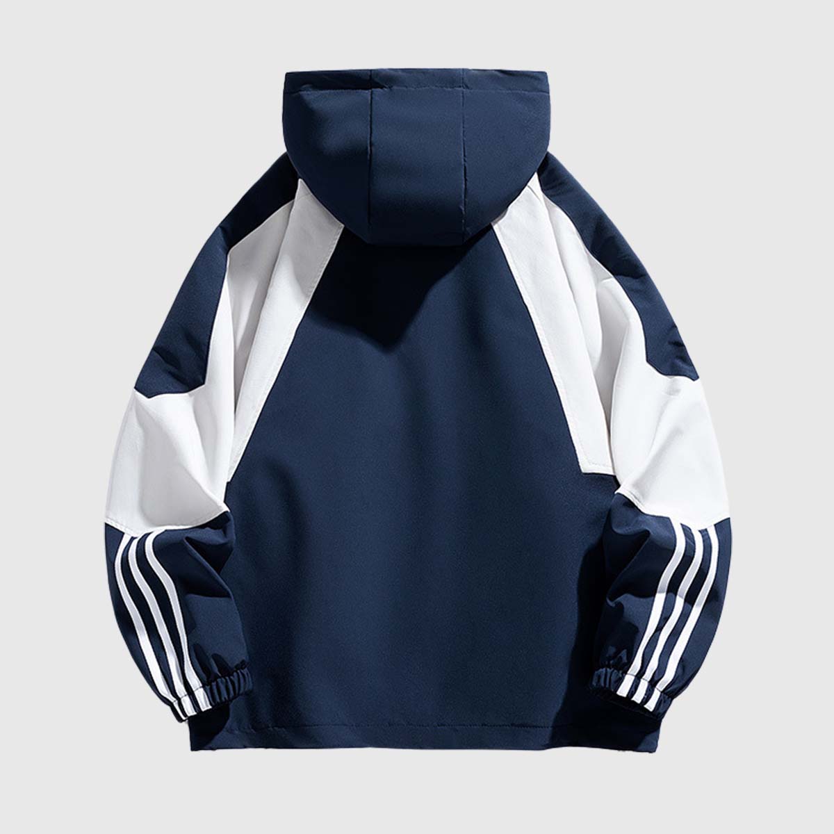 Hooded Colorblock Jacket