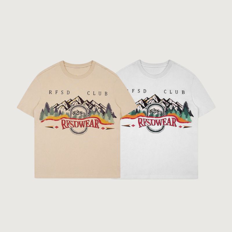 Multicolor Mountain Tee