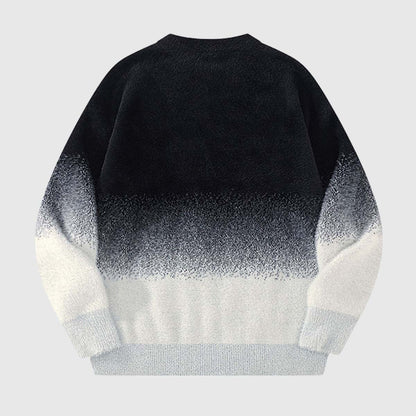 Gradient Knit Pullover