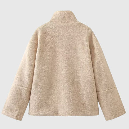 Solid Color Berber Fleece Jacket