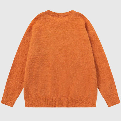 Halloween Ghost Knit Sweater