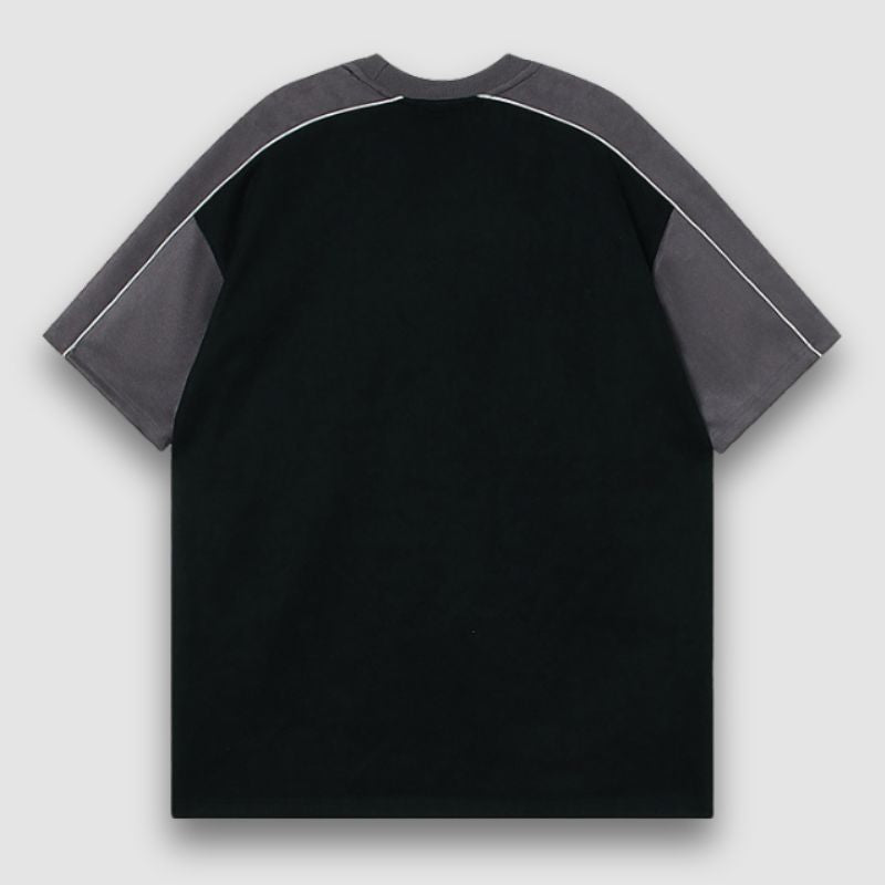 Contrast Racing Style Tee