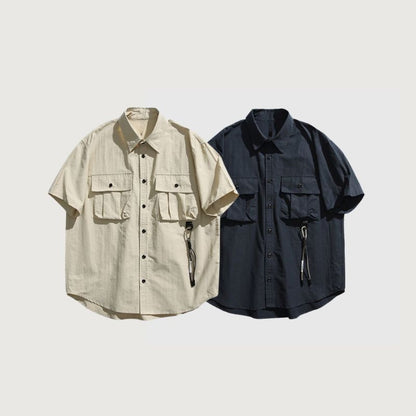 Solid Pocket Shirts