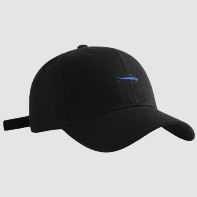 Solid Whale Baseball Cap