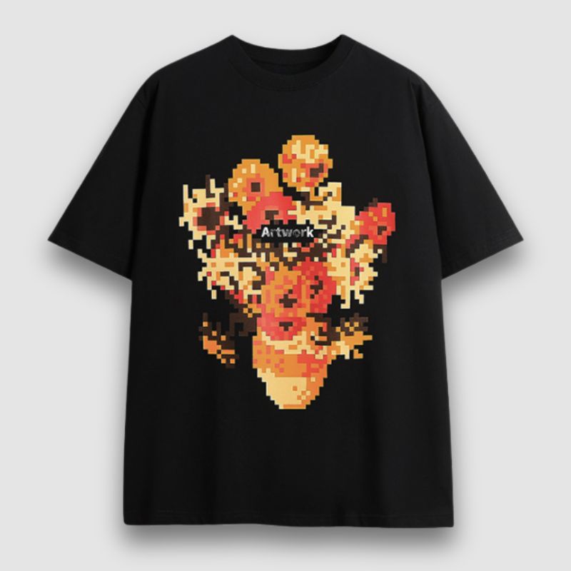 Mosaic Sunflower Printed Tee