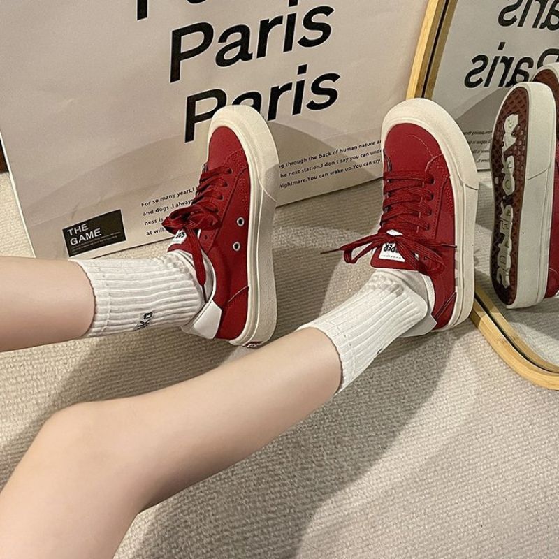 Solid Color Casual Canvas Shoes