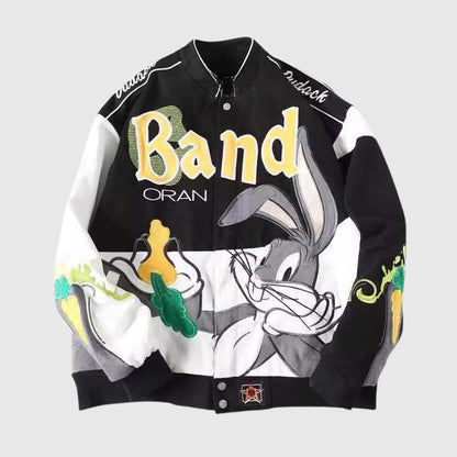 Cartoon  Baseball Jacket