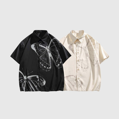 Butterfly Print Shirt